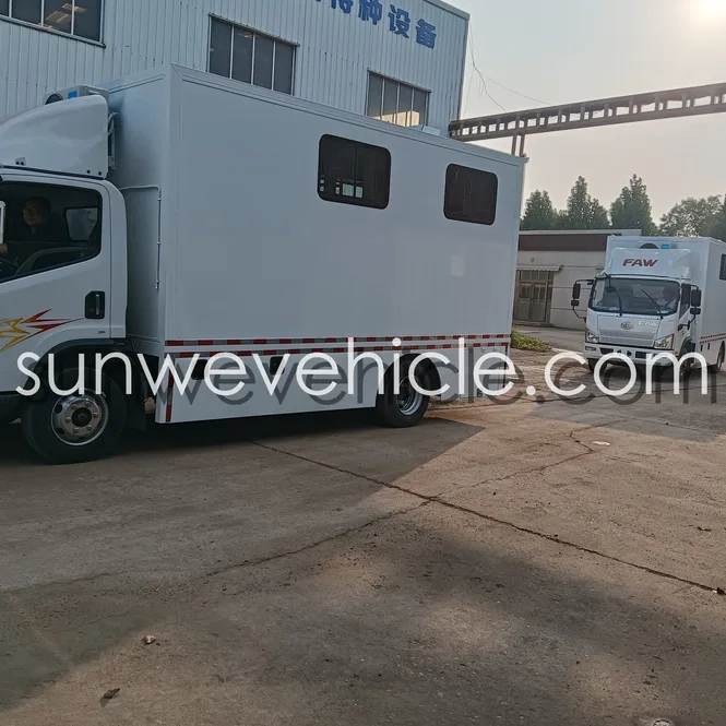 FAW Jiefang Tiger VR 4×2 Veterinary Medical Vehicle