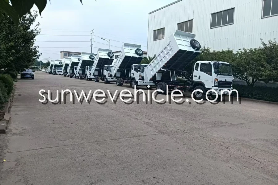 HOWO 4X2 2080 8-Ton Dump Truck